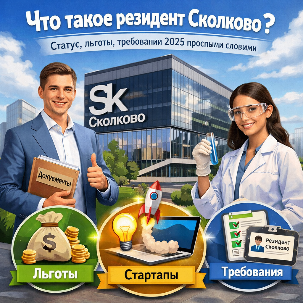 Что такое участник «Сколково» простыми словами: реальные льготы 2026