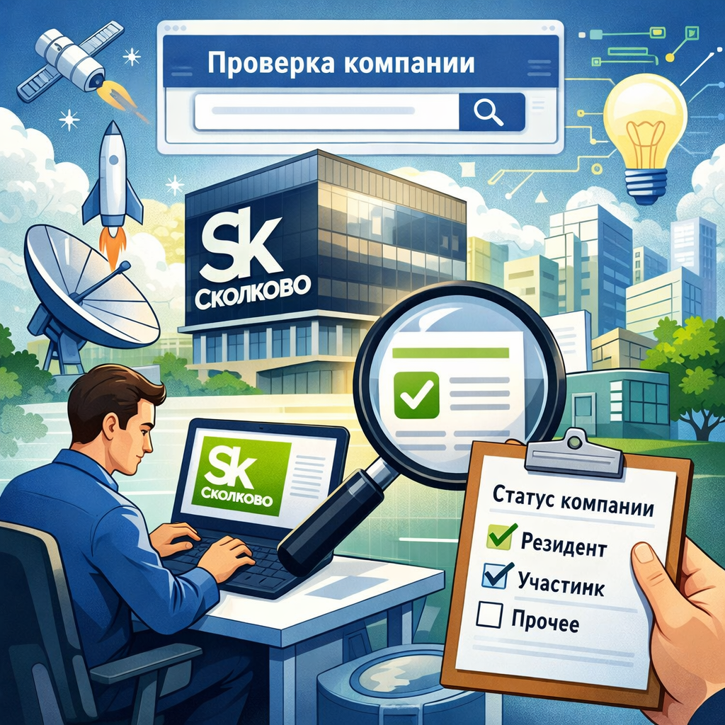 Как проверить статус участника «Сколково» 2026: реальный порядок